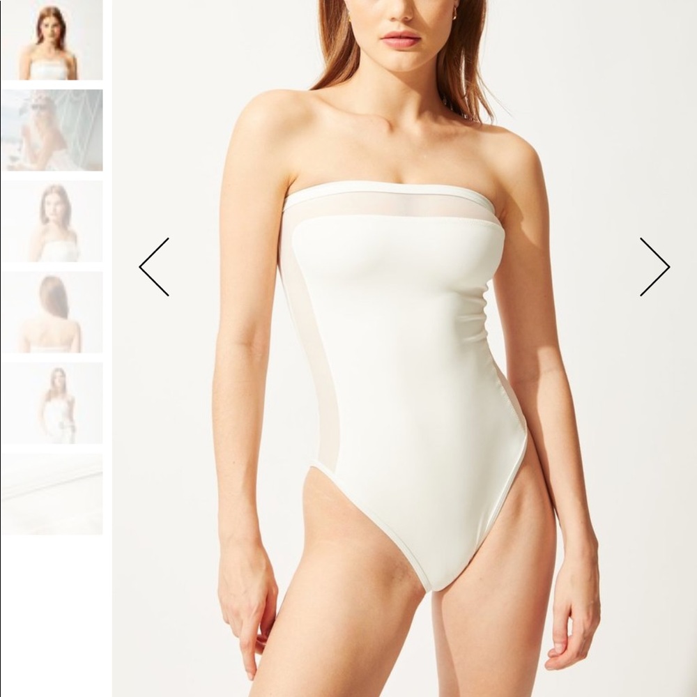 NWT SOLID & STRIPED Madeline One Piece